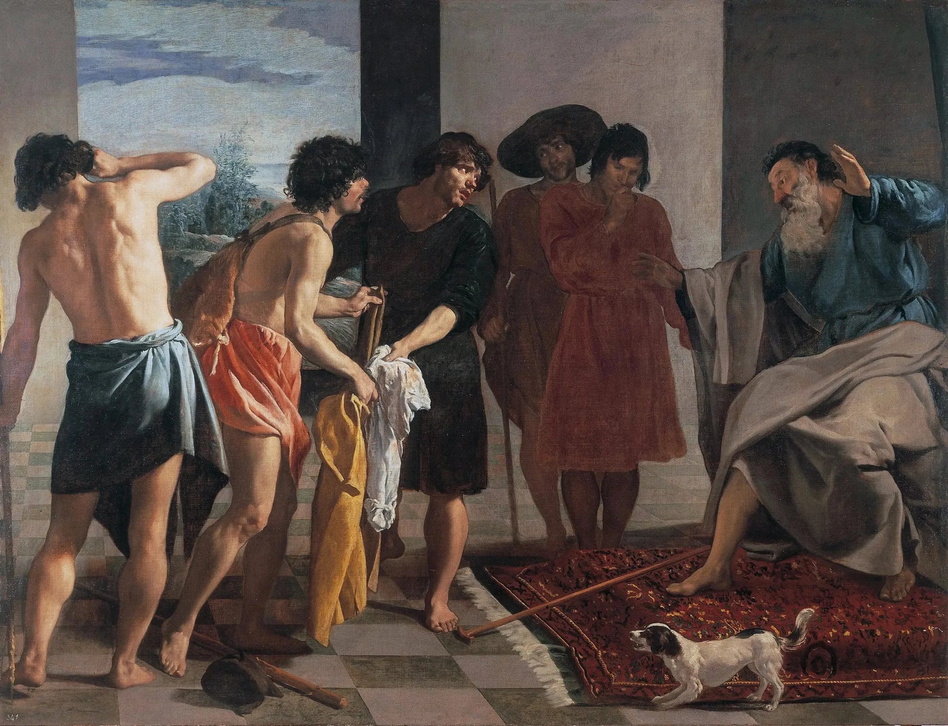 La Tunique de Joseph - Diego Velázquez image 1 copie peinte à la main à l’huile