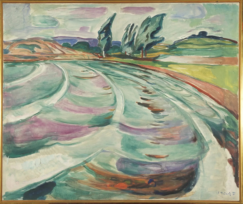 La Vague - Edvard Munch