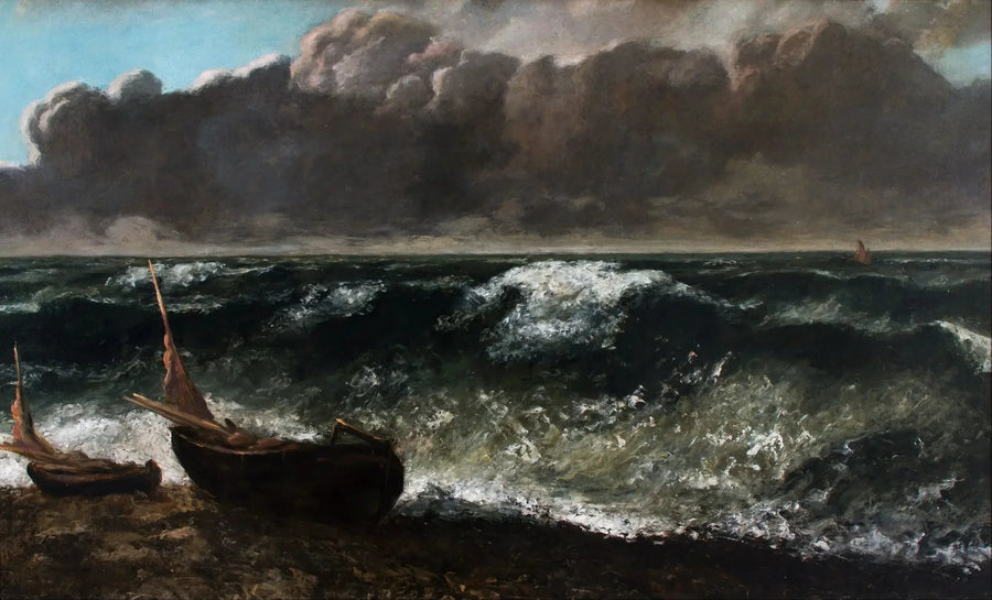 La vague - Gustave Courbet