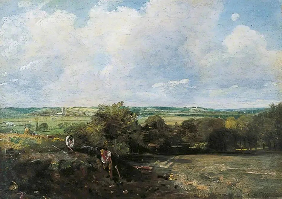 La vallée de Dedham, Suffolk - John Constable image 1 tableau peint à l’huile sur toile