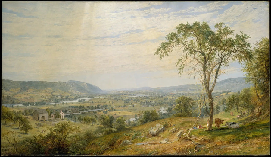 La vallée du Wyoming - Jasper Francis Cropsey