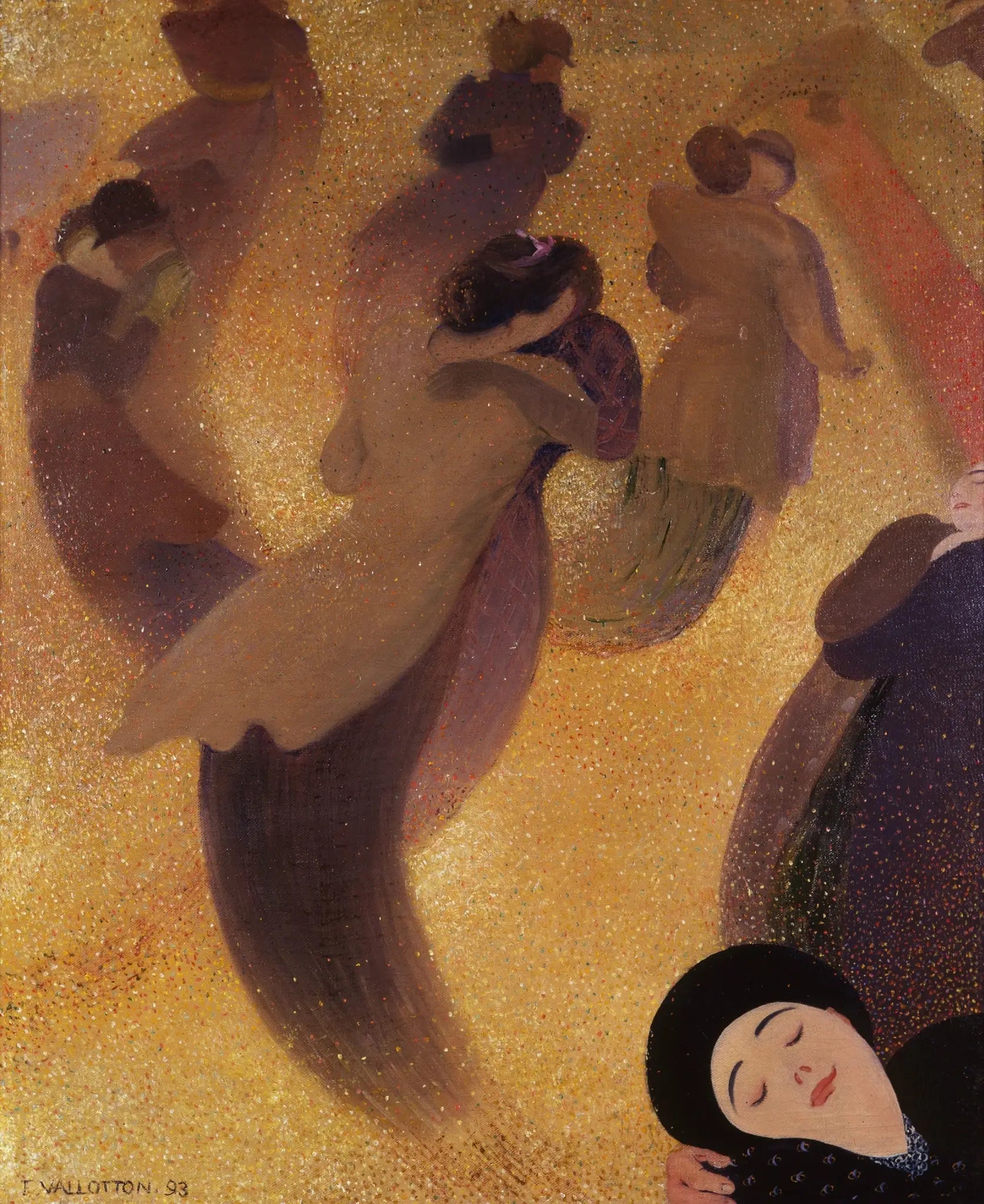 La Valse - Félix Vallotton image 1 copie peinte à la main à l’huile