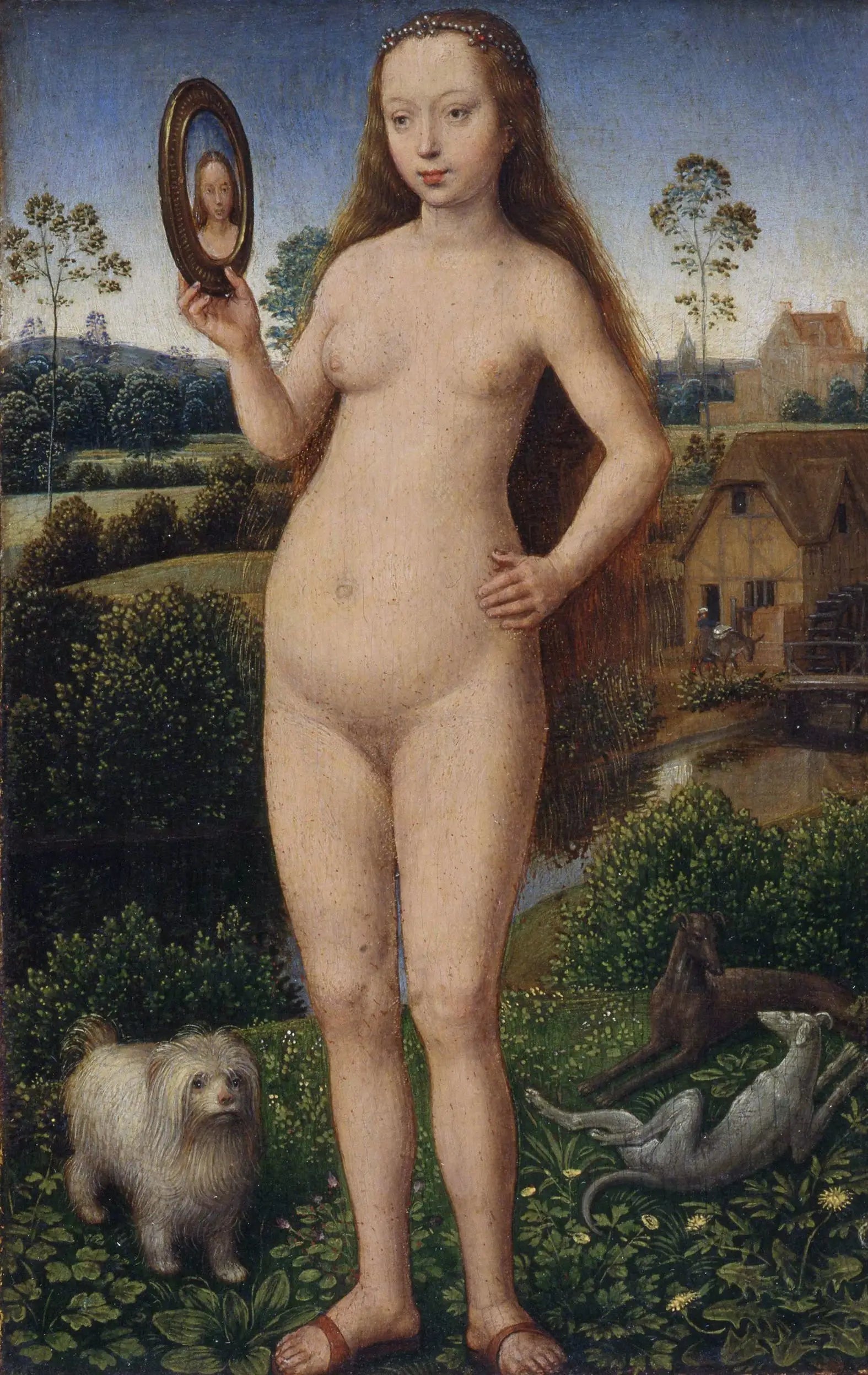 La vanité - Hans Memling image 1 reproduction de peinture à l’huile