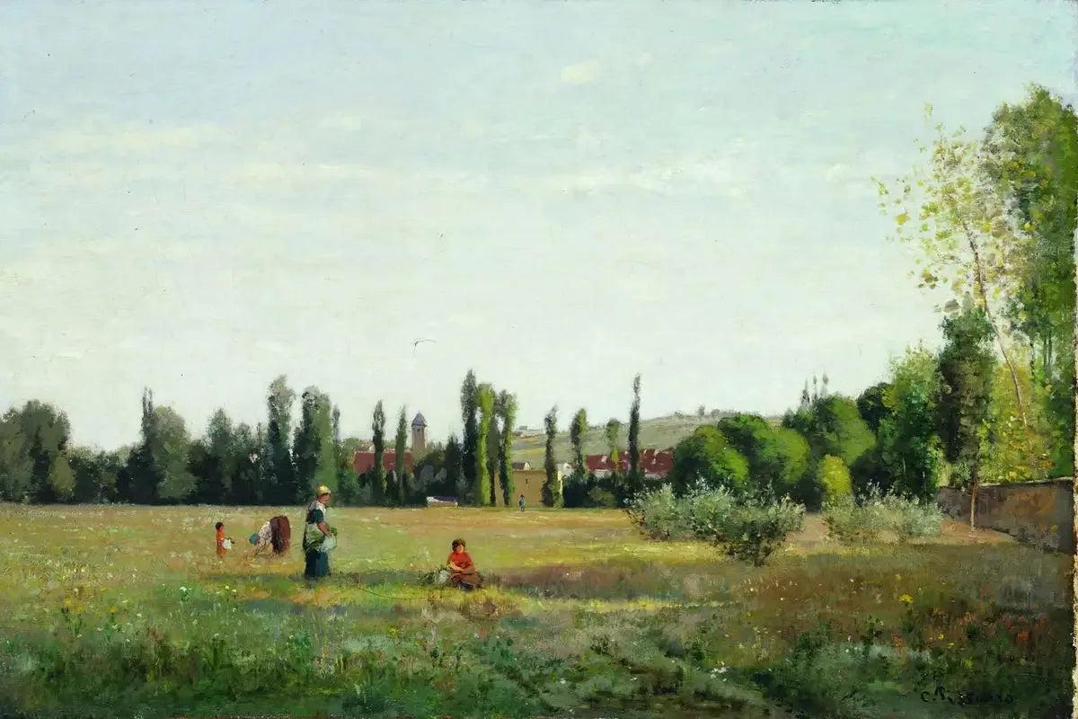La Varenne Saint Hilaire - Camille Pissarro image 1 reproduction de peinture à l’huile