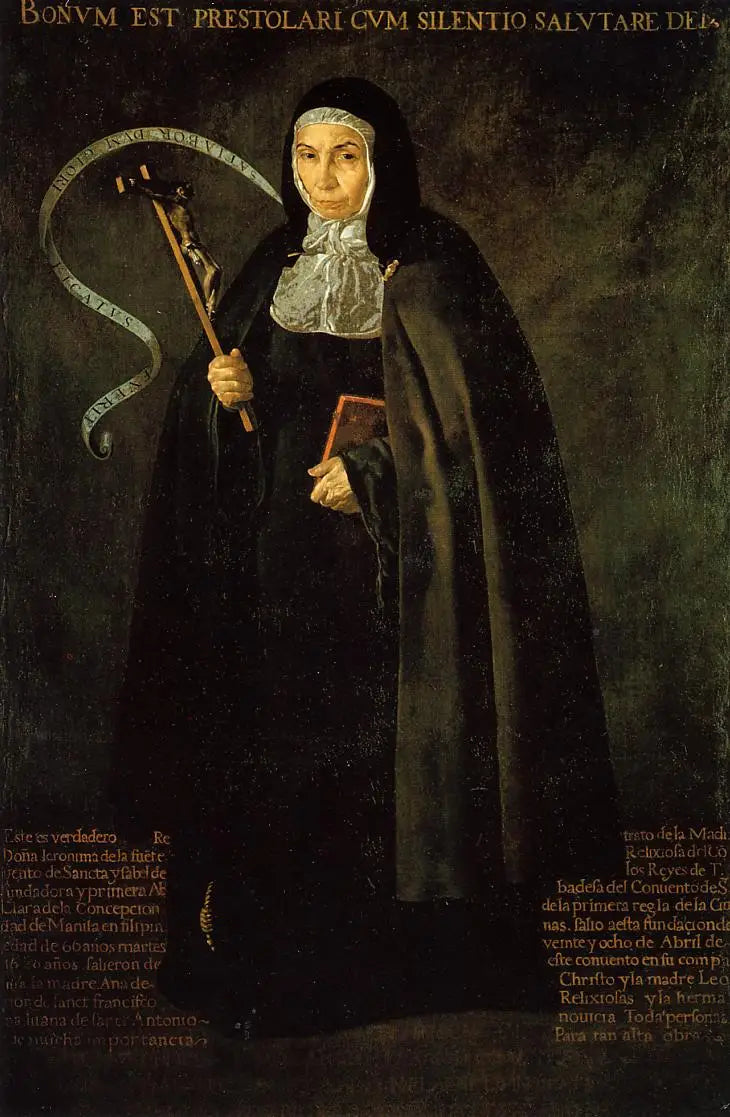 La Vénérable Mère Jerónima de la Fuente - Diego Velázquez