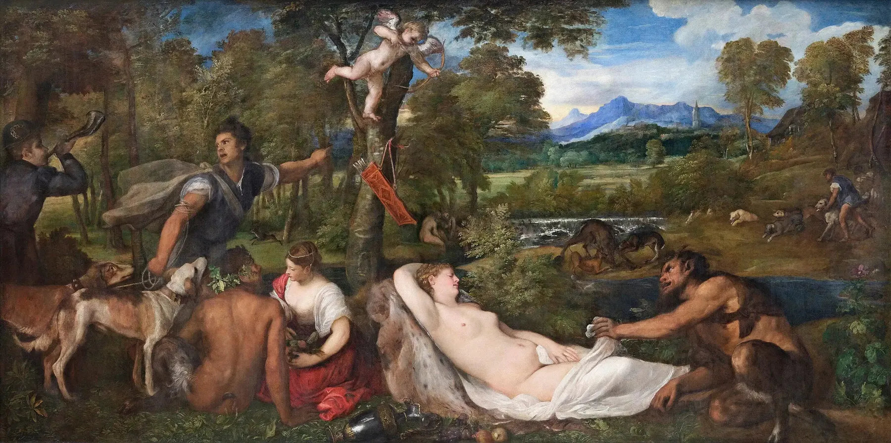 La Vénus du Pardo - Titian image 1 copie peinte à la main à l’huile