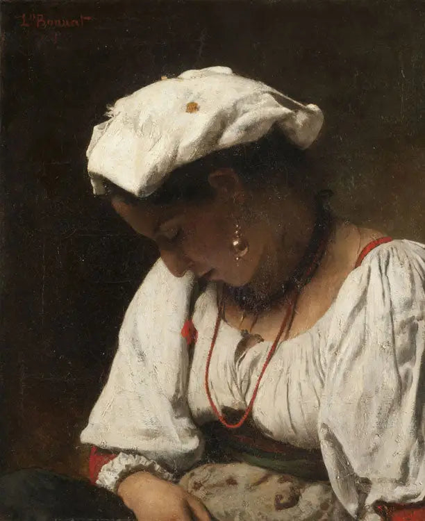 La victime - Léon Bonnat image 1 reproduction réalisée par Alpha Reproduction