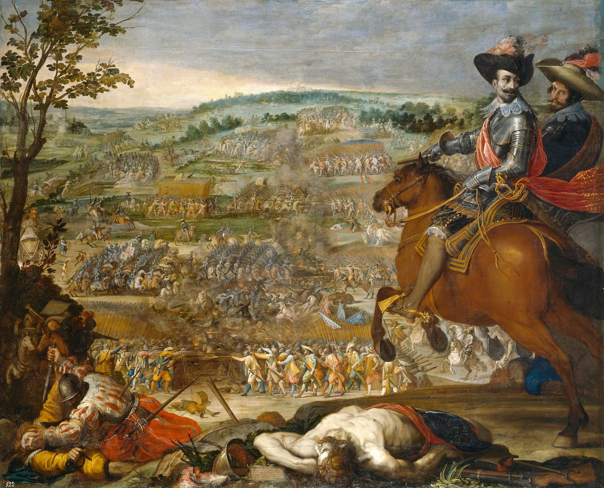La Victoire de Fleurus - Vincenzo Carducci image 1 reproduction artisanale de tableau