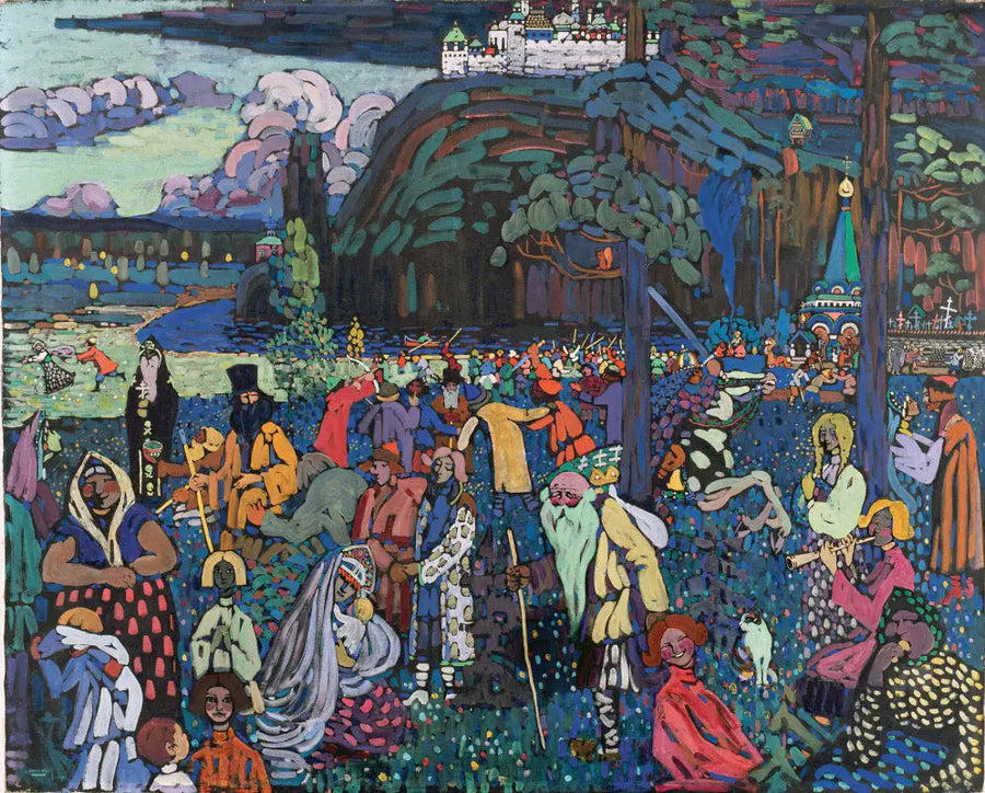 La Vie colorée - Vassily Kandinsky