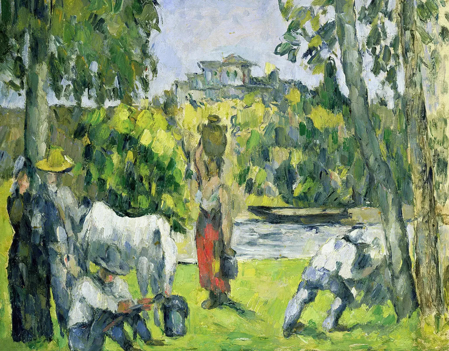 La vie des champs - Paul Cézanne image 1 reproduction réalisée par Alpha Reproduction
