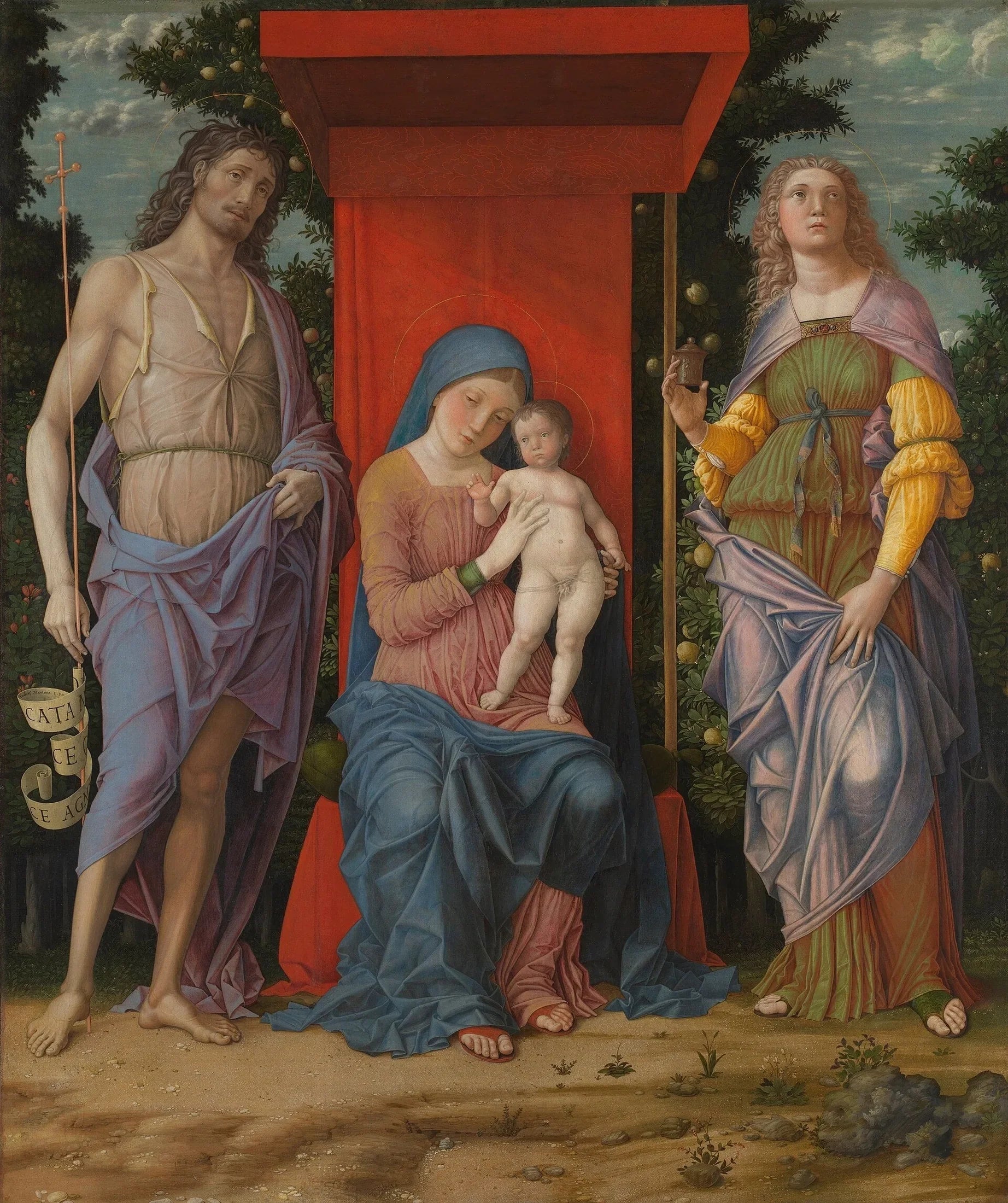 La Vierge à l'Enfant - Andrea Mantegna image 1 reproduction réalisée par Alpha Reproduction