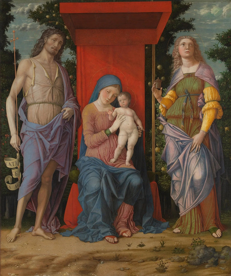 La Vierge à l'Enfant - Andrea Mantegna