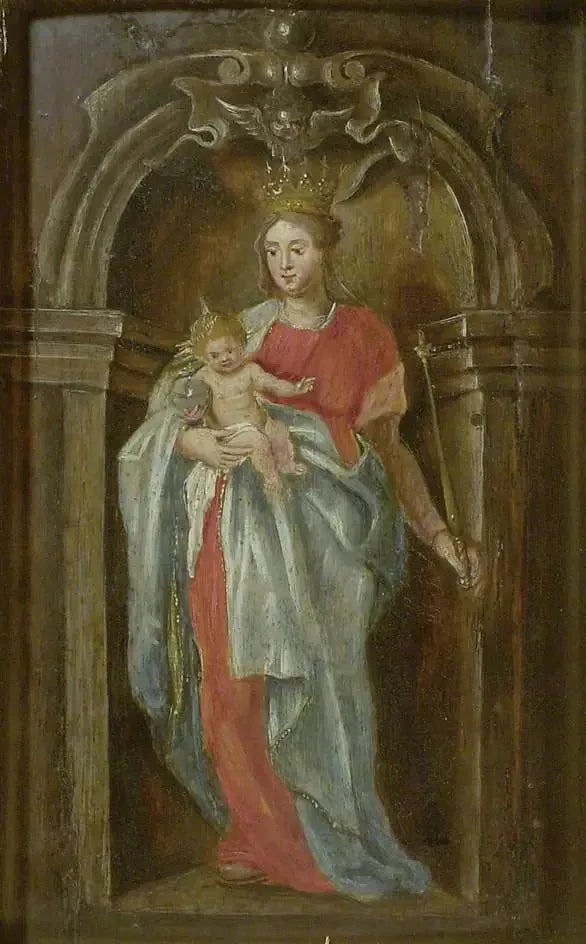 La Vierge à l'Enfant dans une niche - Peter Paul Rubens image 1 reproduction artisanale de tableau