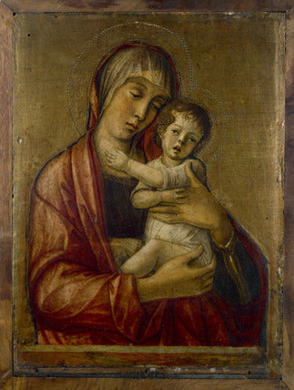 La Vierge à l'Enfant - Giovanni Bellini image 1 copie de tableau peinte à la main