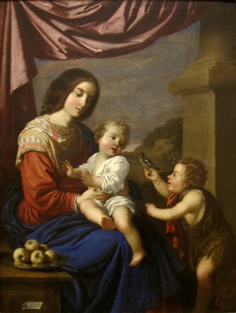 La Vierge à l'Enfant Jésus et l'Enfant Saint Jean - Francisco de Zurbarán