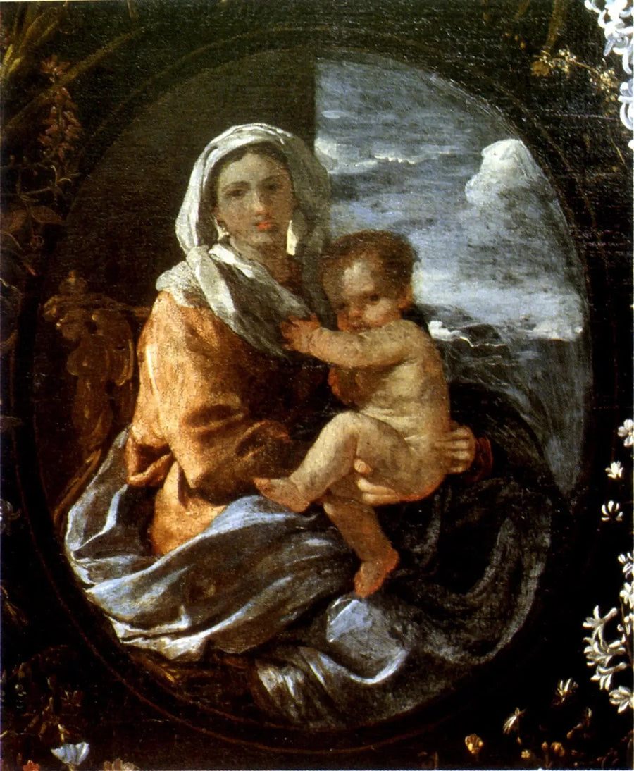 La Vierge à l'enfant - Nicolas Poussin