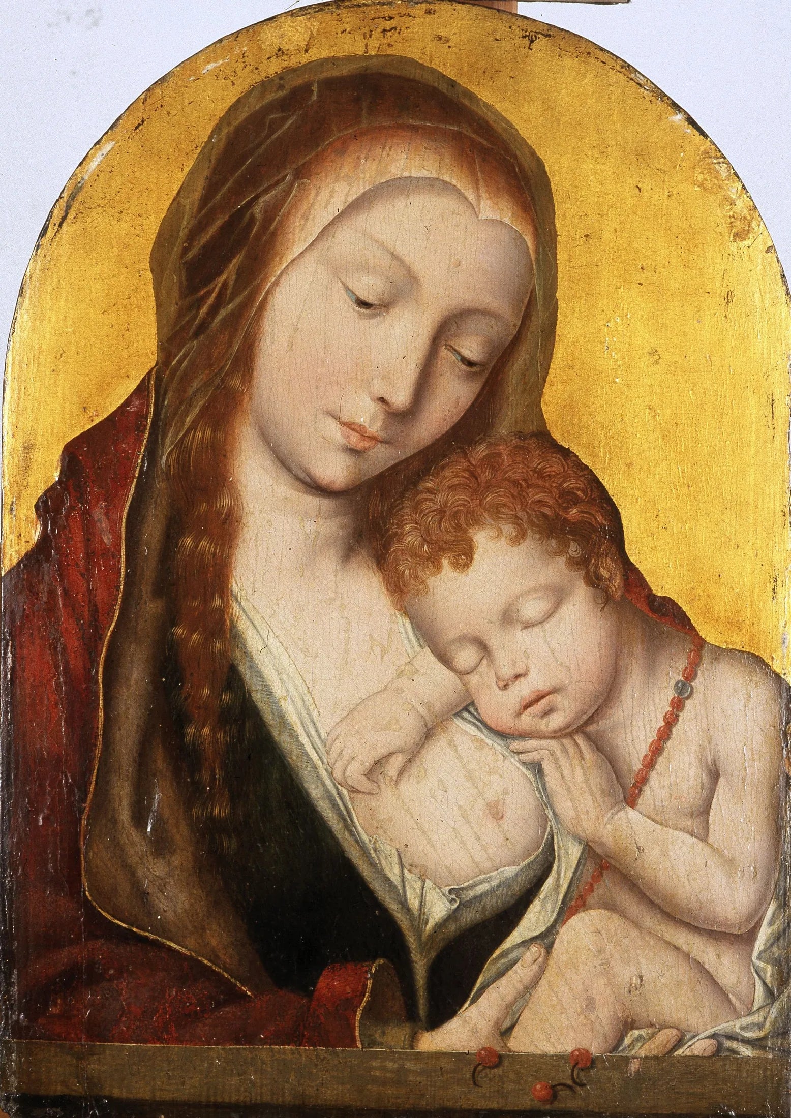 La Vierge à l'Enfant - Quentin Metsys image 1 copie de tableau peinte à la main