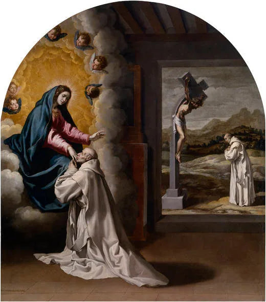 La Vierge apparaît à Juan Fort - Vincenzo Carducci image 1 reproduction réalisée par Alpha Reproduction