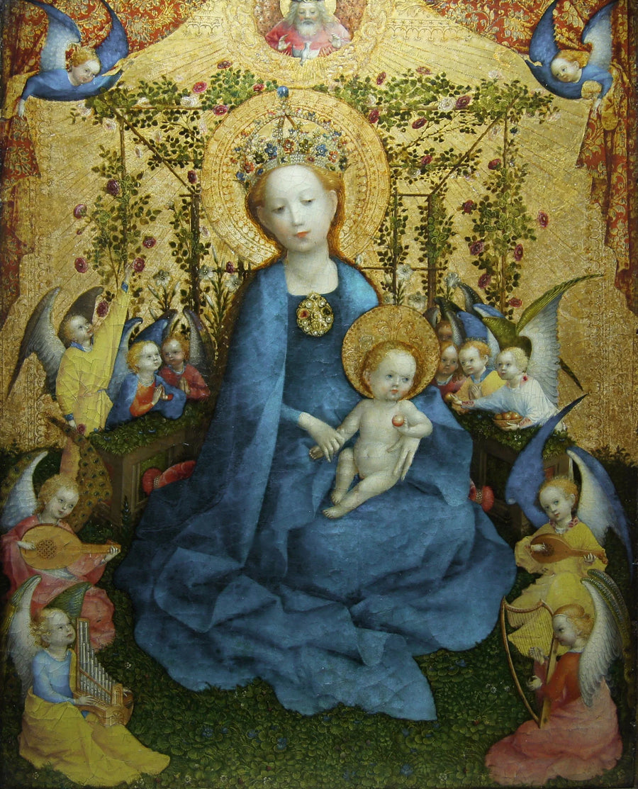La Vierge au buisson de roses - Stefan Lochner