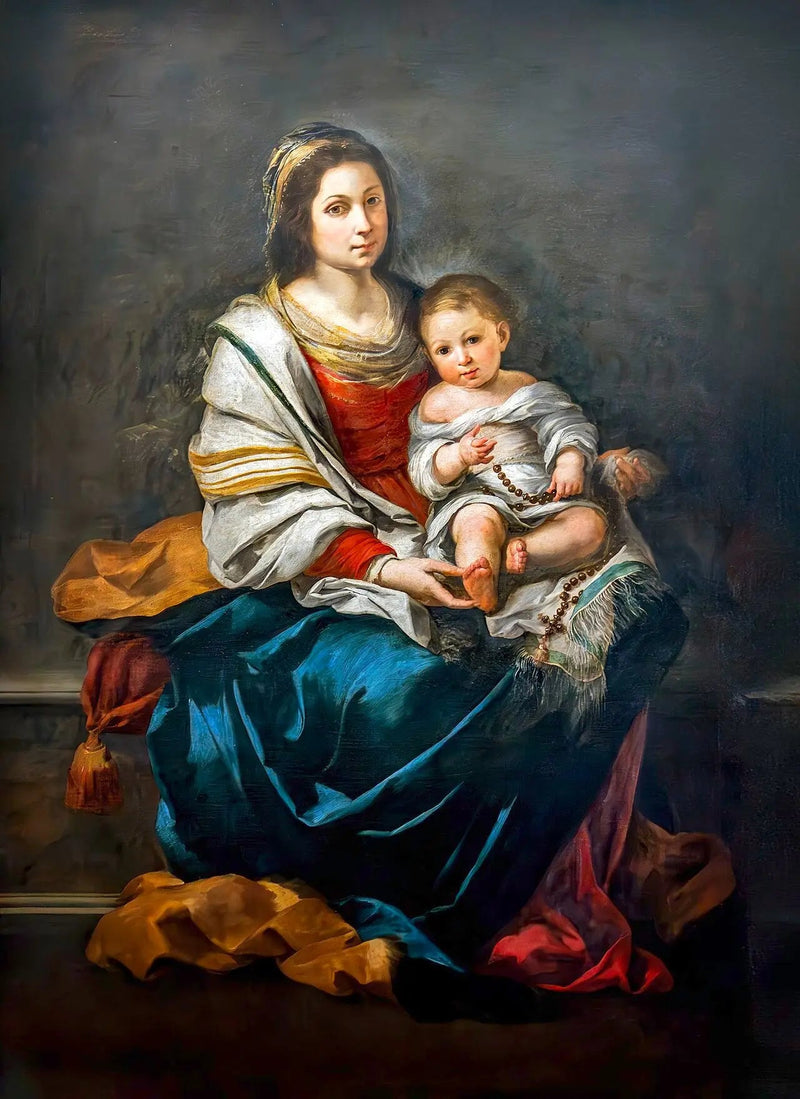 La Vierge au chapelet - Bartolomé Esteban Murillo