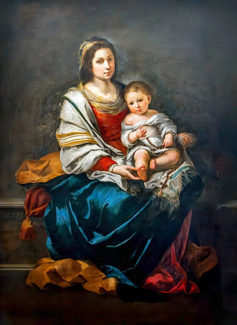 La Vierge au chapelet - Bartolomé Esteban Murillo