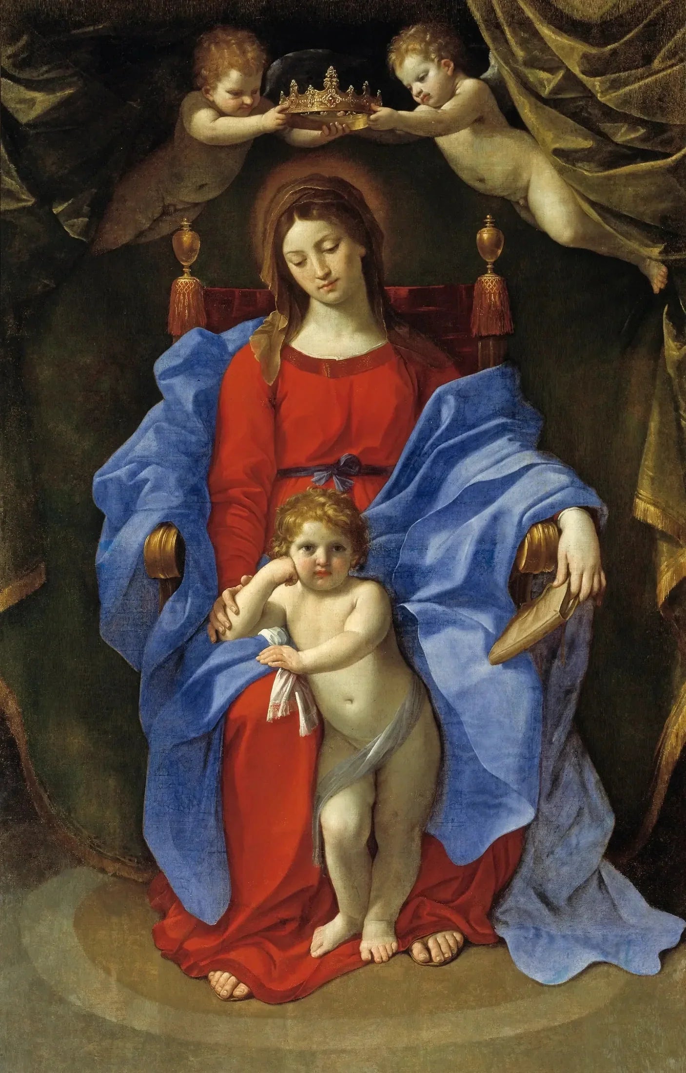 La Vierge de la Chaise - Guido Reni image 1 copie peinte à la main à l’huile