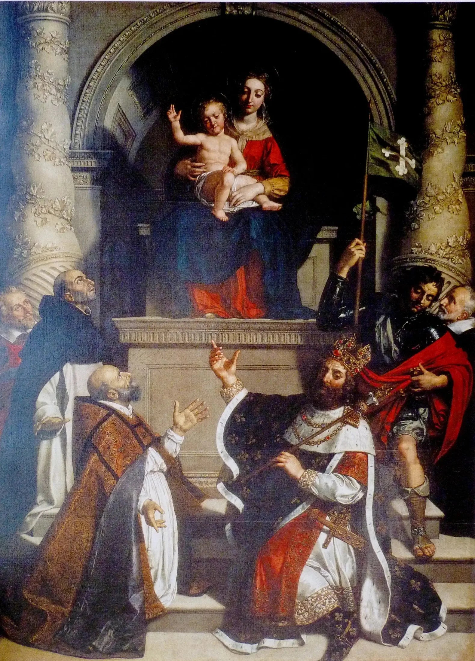 La Vierge de la famille de Vic - Frans Pourbus the Younger image 1 reproduction réalisée par Alpha Reproduction