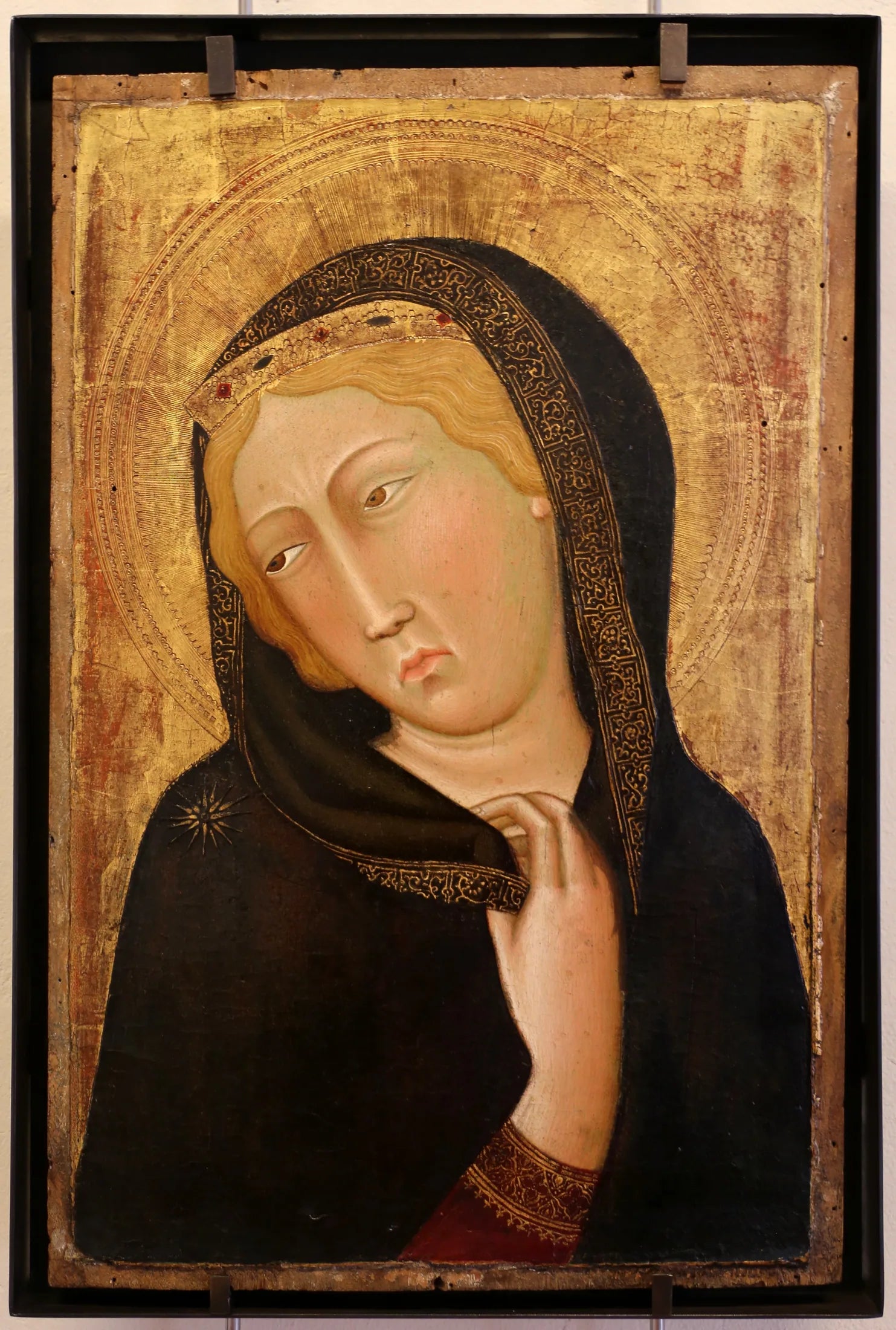 La Vierge de l'Annonciation - Bartolo di Fredi image 1 tableau peint à l’huile sur toile