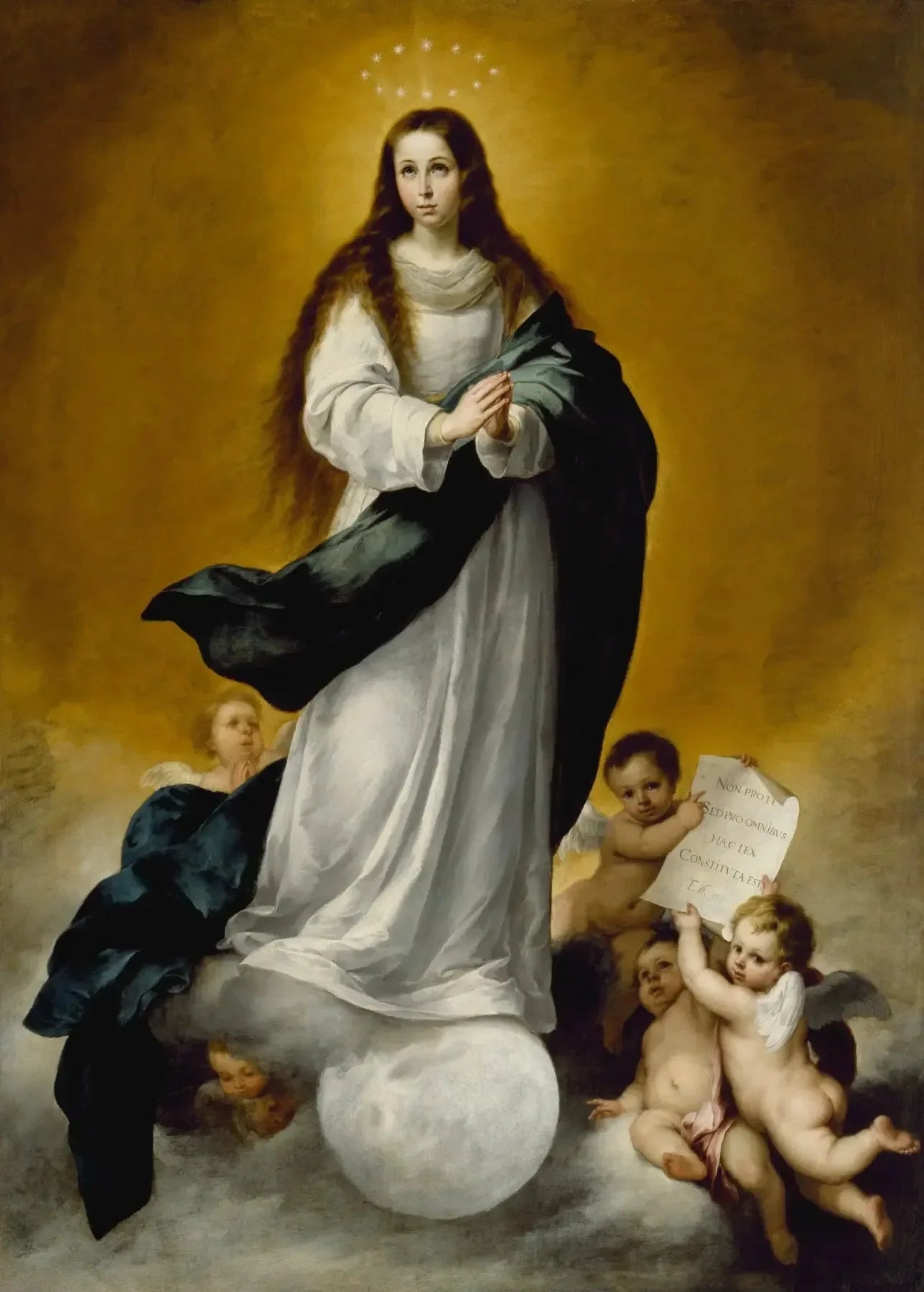 La Vierge de l'Immaculée Conception - Bartolomé Esteban Murillo image 1 reproduction réalisée par Alpha Reproduction
