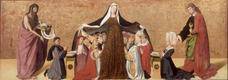 La Vierge de miséricorde de la famille Cadard - Enguerrand Quarton