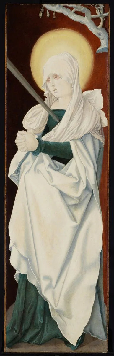 La Vierge des Douleurs (Mater Dolorosa) - Hans Baldung Grien image 1 reproduction de peinture à l’huile