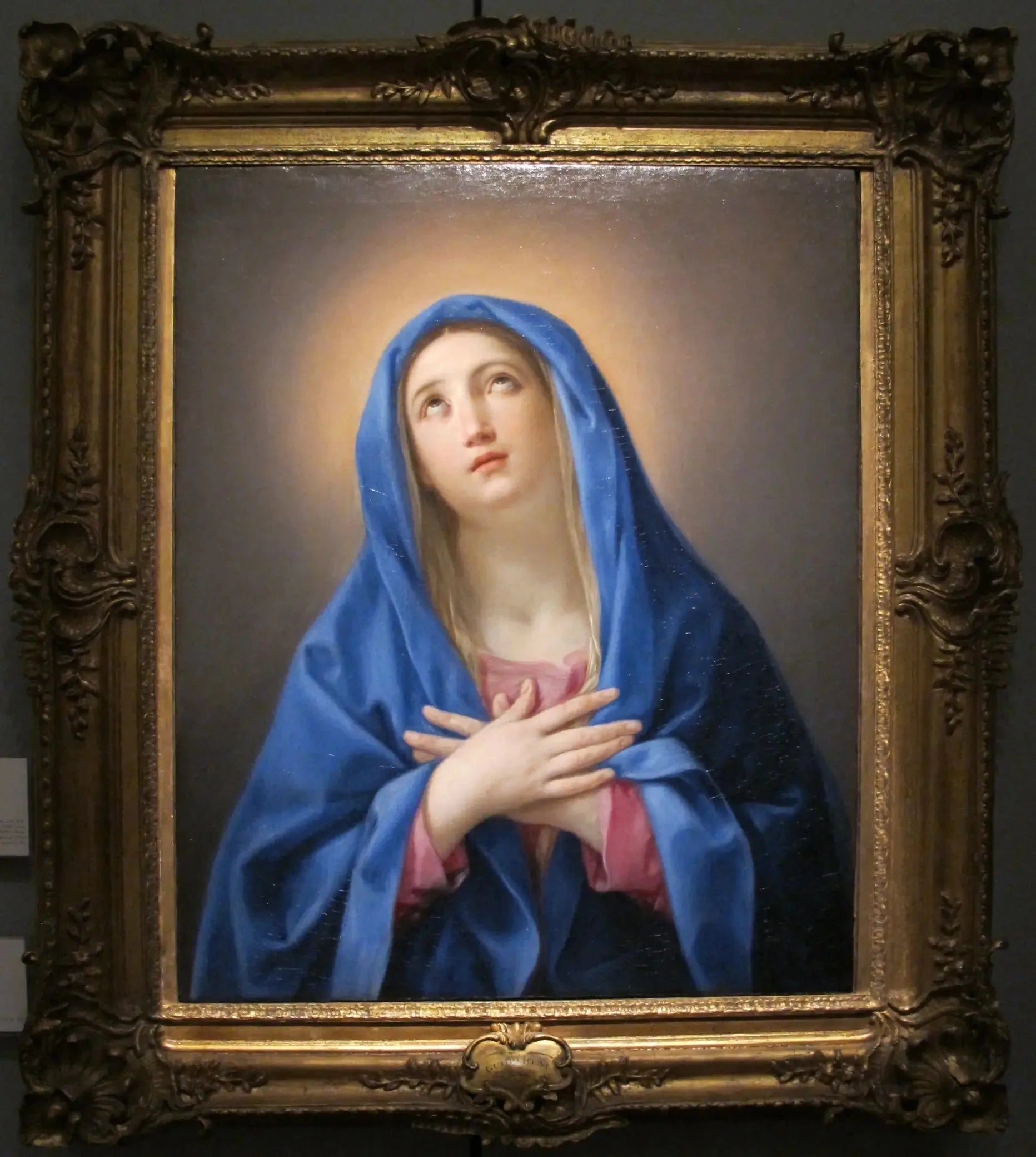 La Vierge en extase - Guido Reni image 1 copie peinte à la main à l’huile