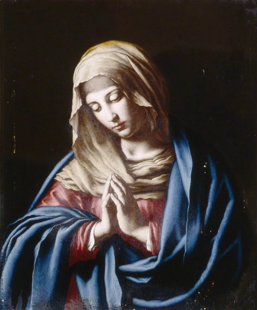La Vierge en prière - Giovanni Battista Salvi image 1 reproduction réalisée par Alpha Reproduction