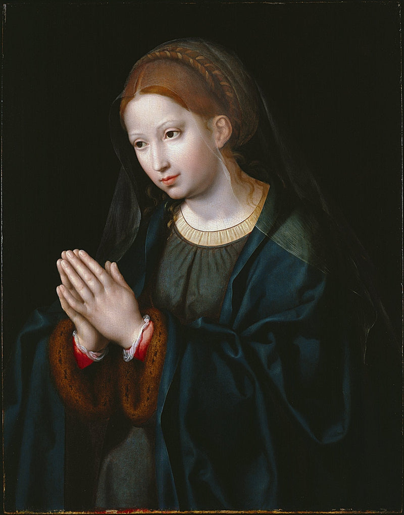 La Vierge en prière - Joos van Cleve