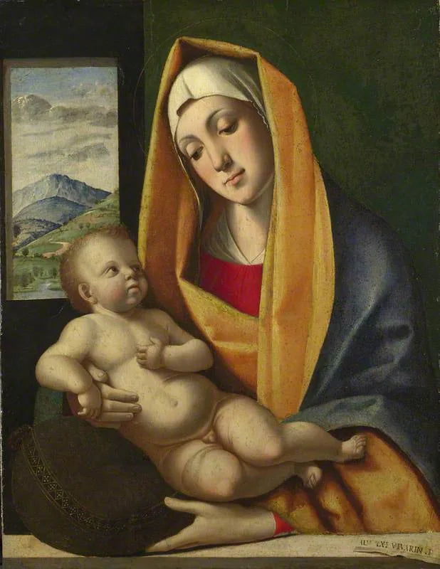 La Vierge et l'Enfant - Alvise Vivarini image 1 reproduction réalisée par Alpha Reproduction