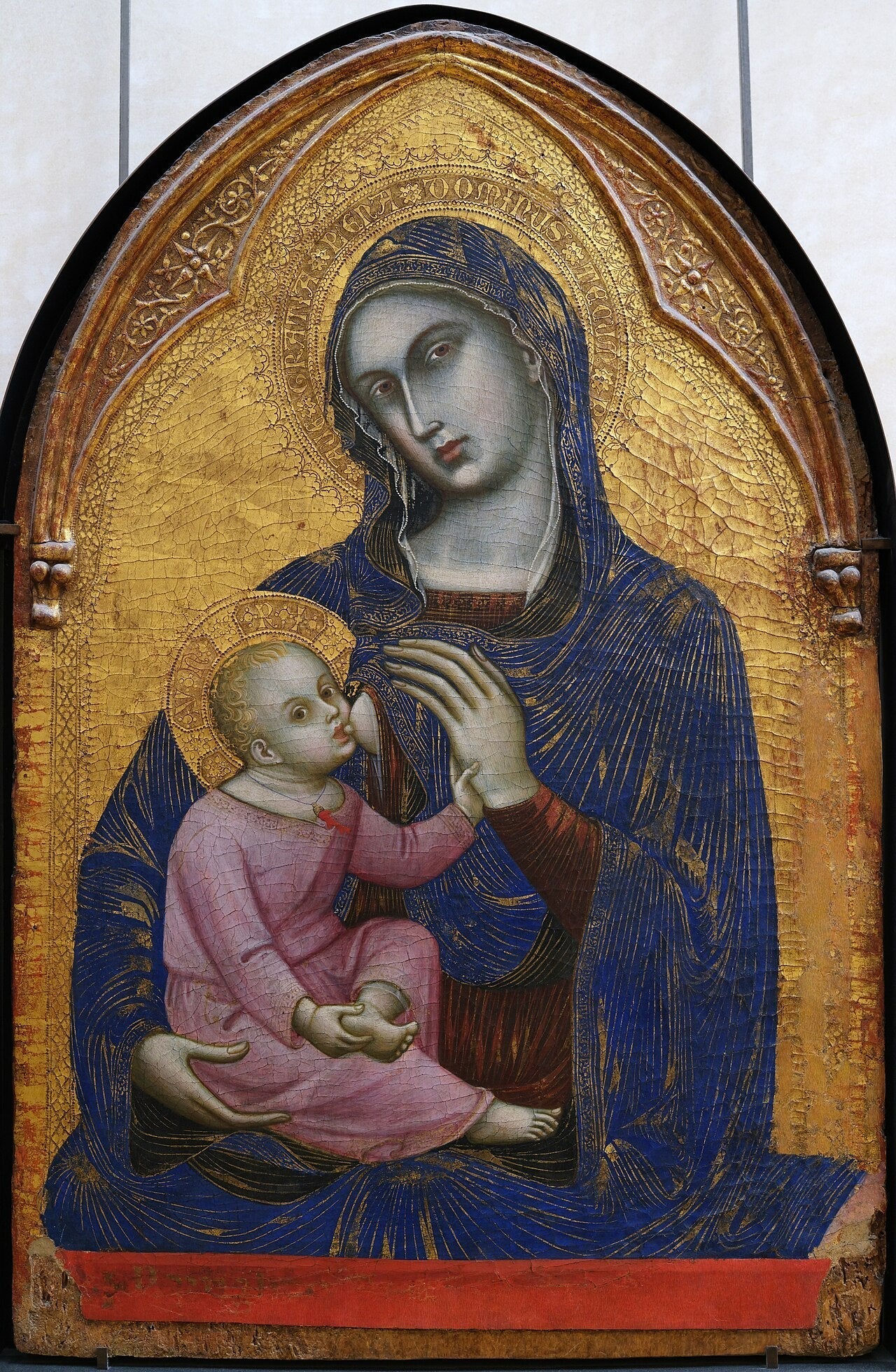 La Vierge et l'Enfant - Barnaba da Modena image 1 reproduction de peinture à l’huile