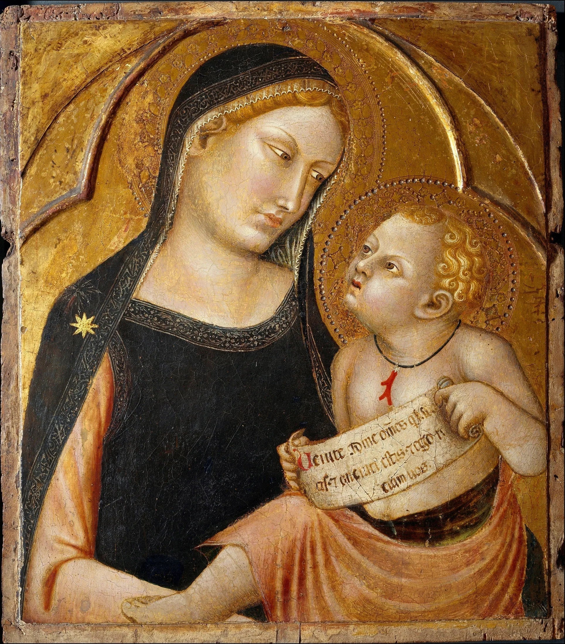 La Vierge et l'Enfant - Francesco Traini image 1 reproduction réalisée par Alpha Reproduction