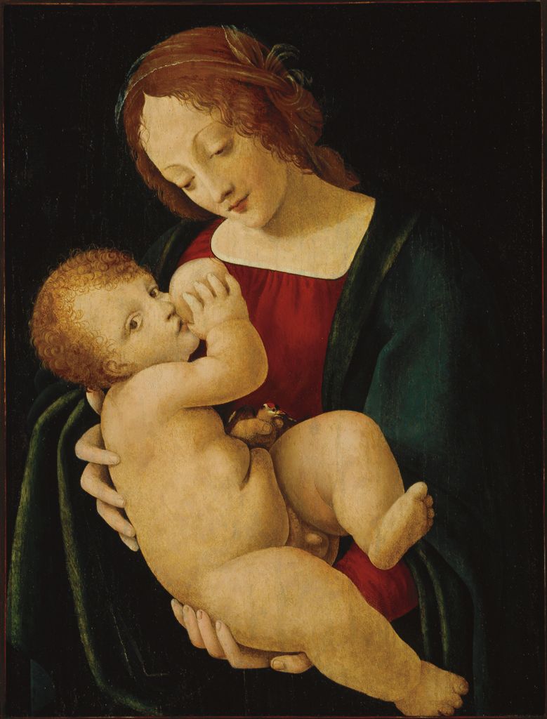 La Vierge et l'Enfant - Giovanni Antonio Boltraffio image 1 copie de tableau peinte à la main
