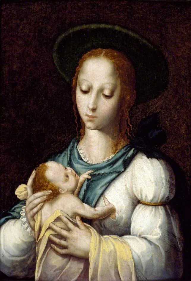 La Vierge et l'Enfant - Luis de Morales image 1 tableau peint à l’huile sur toile