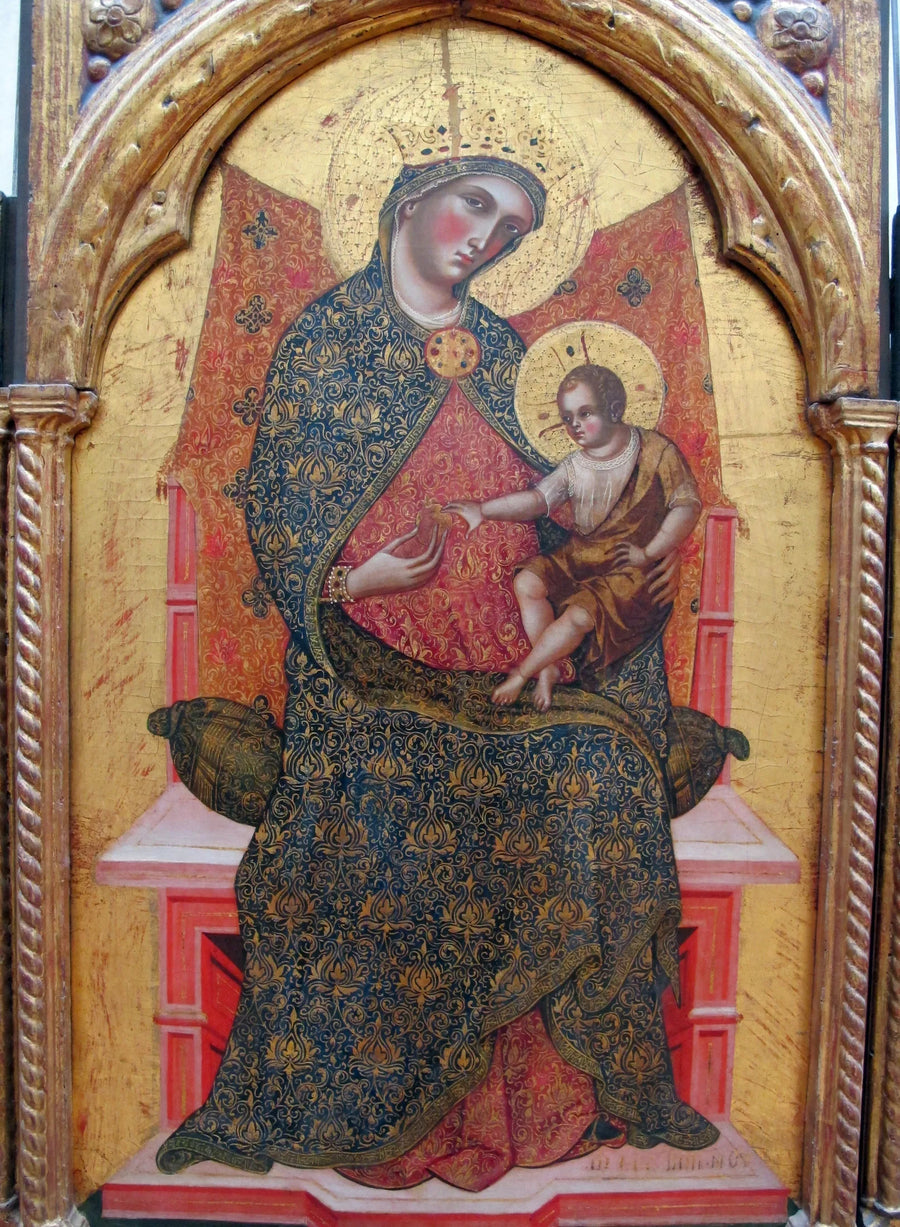 La Vierge et l'Enfant - Paolo Veneziano