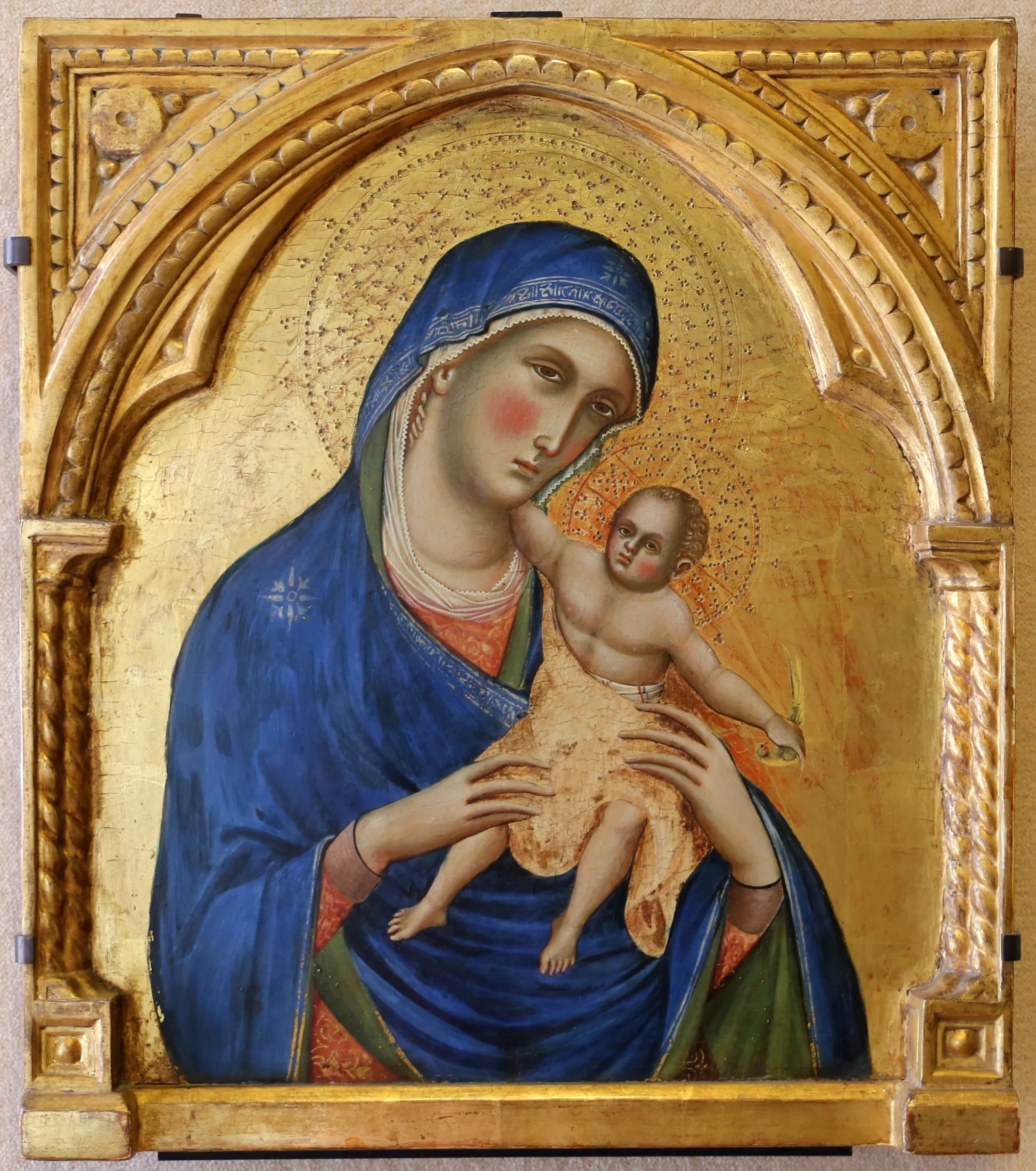 La Vierge et l'Enfant - Paolo Veneziano image 1 tableau peint à l’huile sur toile