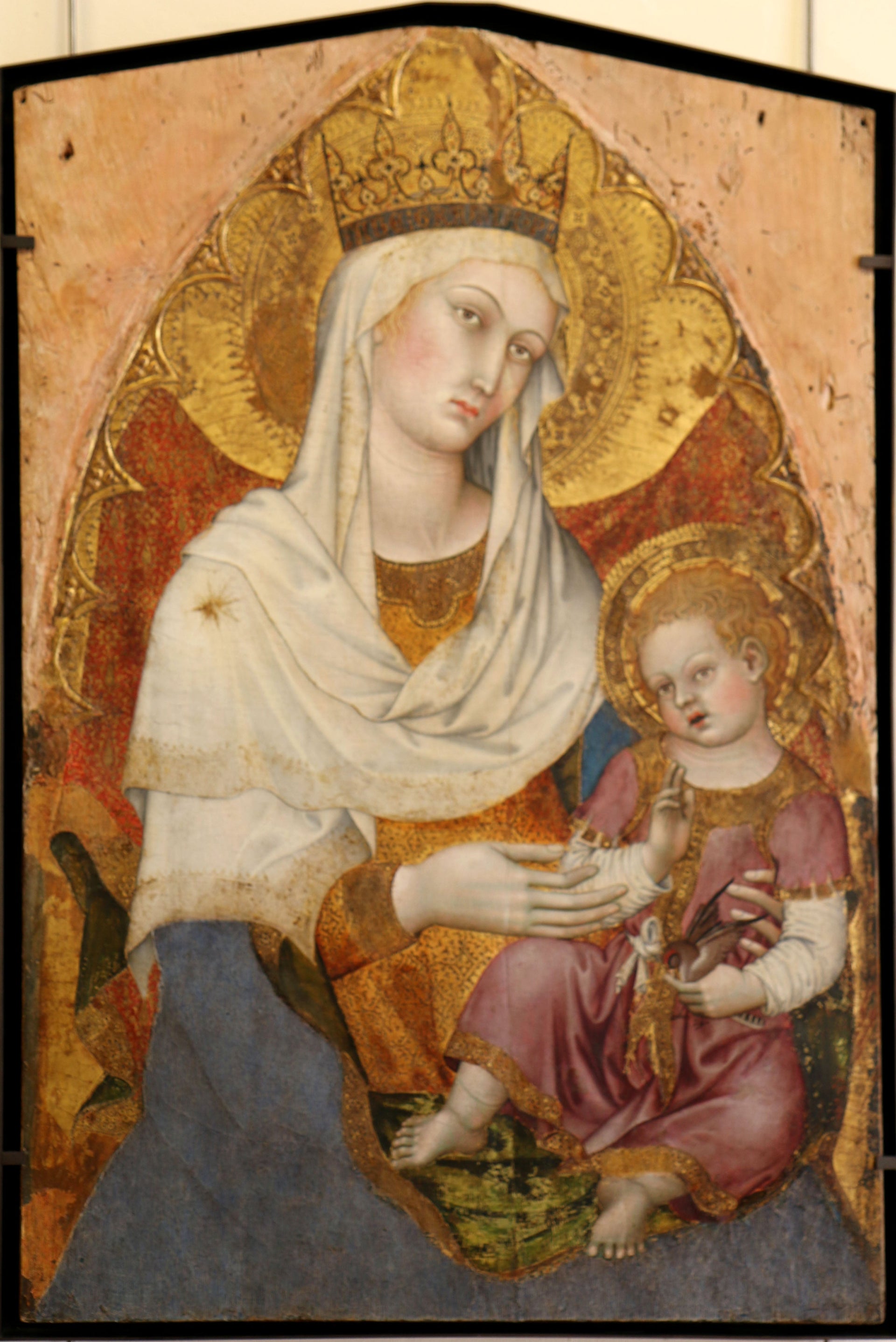 La Vierge et l'enfant - Taddeo di Bartolo image 1 copie peinte à la main à l’huile