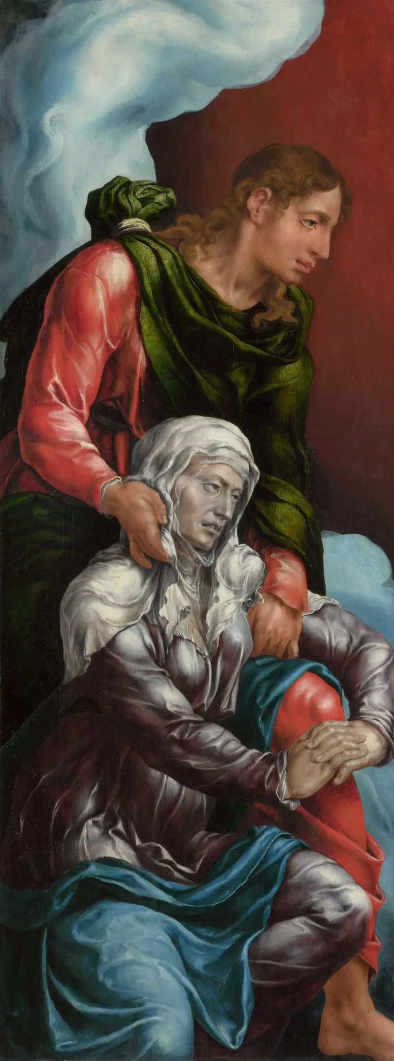 La Vierge et saint Jean l'Évangéliste - Maarten van Heemskerck