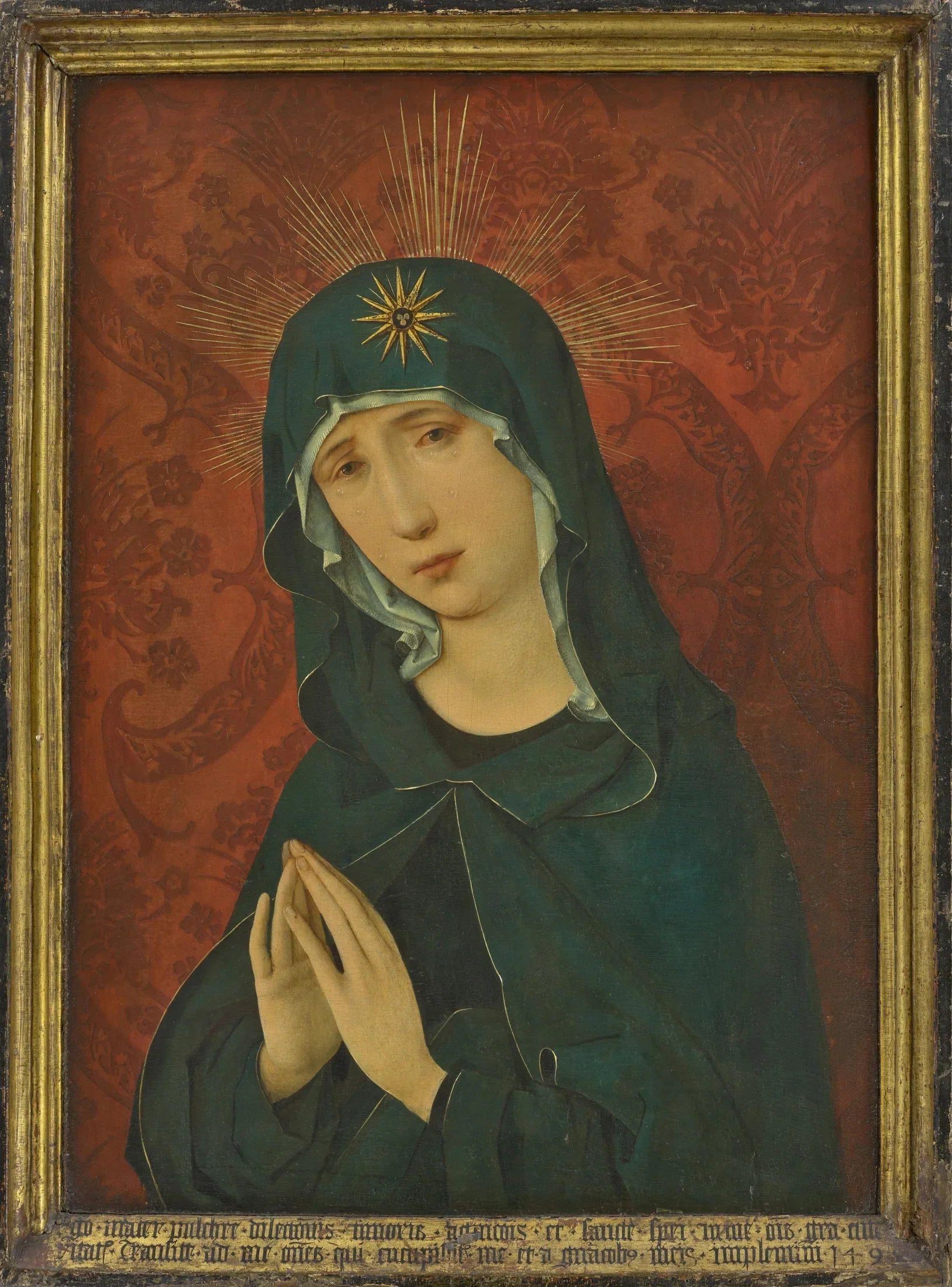 La Vierge Marie comme Mère des Douleurs - Hans Holbein the Elder image 1 tableau peint à l’huile sur toile