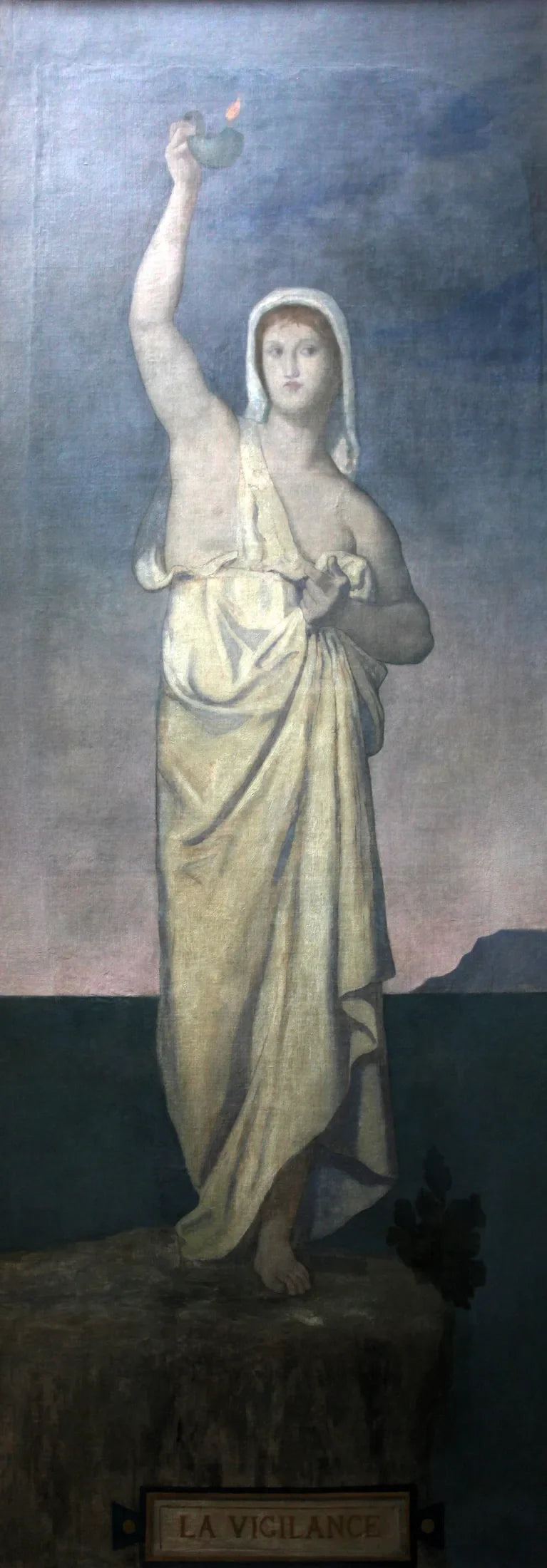 La Vigilance - Pierre Puvis de Chavannes image 1 reproduction réalisée par Alpha Reproduction