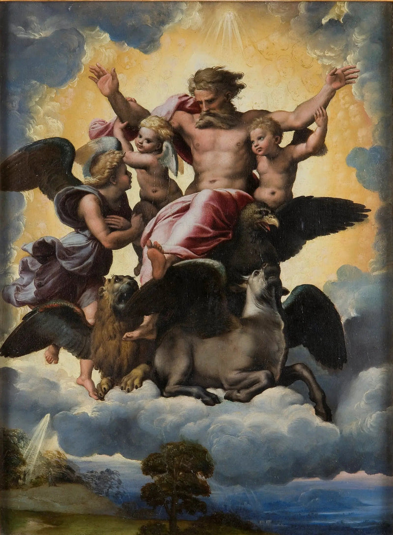 La Vision d'Ézéchiel - Raphaël Sanzio