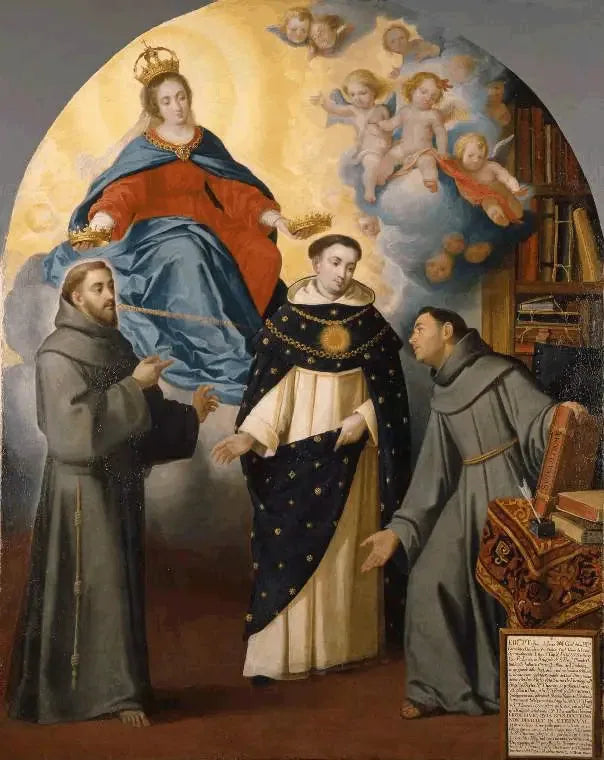 La vision de Fray Lauterio - Bartolomé Esteban Murillo
