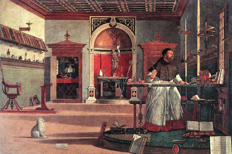 La Vision de saint Augustin - Vittore Carpaccio