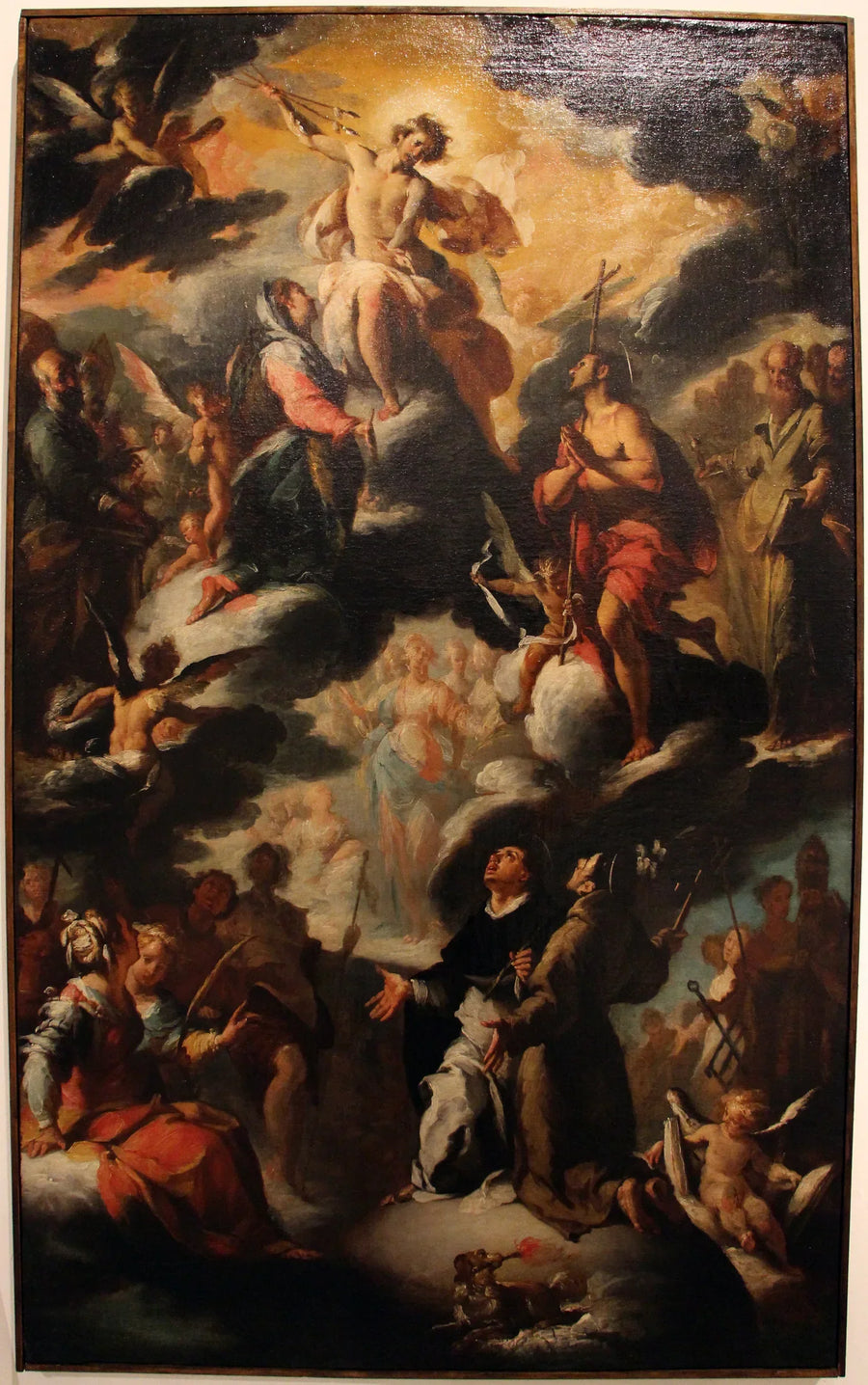 La vision de saint Dominique - Bernardo Strozzi