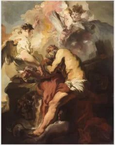 La vision de saint Jérôme - Johann Liss image 1 reproduction artisanale de tableau